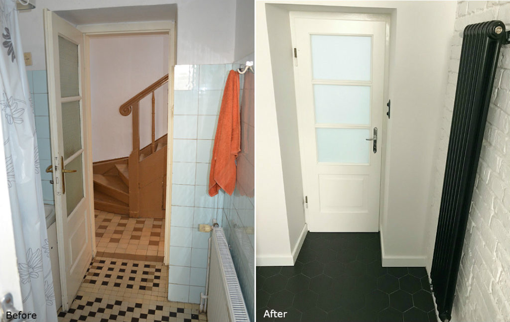 kompletna metamorfoza łazienki jak zrobić remont generalny łazienki before&after bathroom renovation